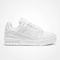 Louis Vuitton Trainer Triple White Monogram - Unisex