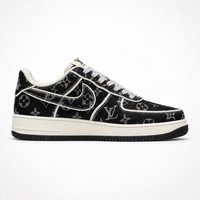 Nike x Louis Vuitton Air Force 1 Low 07 Sneakers Blue Denim Monogram - Unisex