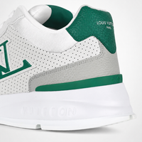 Louis Vuitton Runner Tactic Sneakers White Grey Green - Unisex