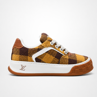 Louis Vuitton Tilted Sneakers Yellow Damier - Unisex