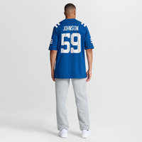 Indianapolis Colts Buddy Johnson Royal Team Game Jersey