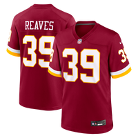 Washington Commanders Jeremy Reaves Burgundy Game Jersey