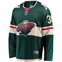 Minnesota Wild Mats Zuccarello Green Team Color Breakaway Player Jersey