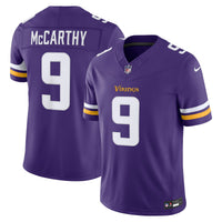 Minnesota Vikings J.J. McCarthy Purple Team Vapor F.U.S.E. Stitched Limited Jersey