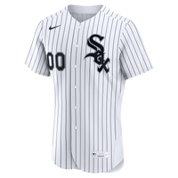 Chicago White Sox White Home Authentic Custom Jersey