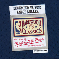 Denver Nuggets Andre Miller 2012 Day Authentic Jersey - Ash Blue