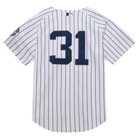 New York Yankees Ichiro Suzuki White 2014 Cooperstown Collection Authentic Throwback Jersey