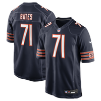 Chicago Bears Ryan Bates Navy Game Jersey