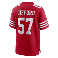 San Francisco 49ers Luke Gifford Scarlet Team Game Jersey