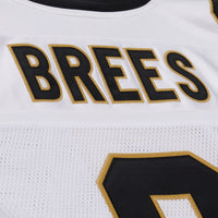 New Orleans Saints Drew Brees White Super Bowl XLIV Authentic Jersey