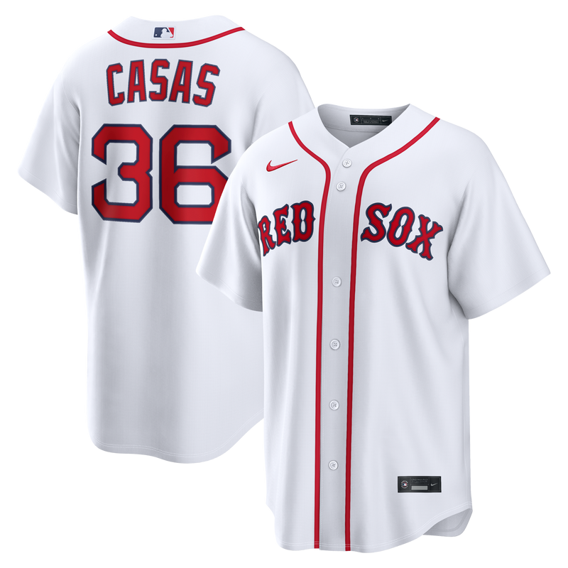 Boston Red Sox Triston Casas White Home Replica Jersey