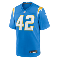 Los Angeles Chargers Tucker Fisk Powder Blue Team Game Jersey