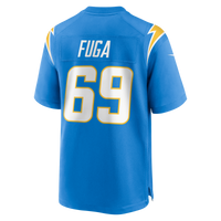 Los Angeles Chargers Josh Fuga Powder Blue Team Game Jersey