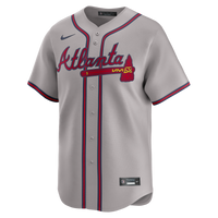 Atlanta Braves Ozzie Albies Gray Road Limited Player Jersey