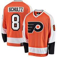 Philadelphia Flyers Dave Schultz Orange Premier Breakaway Retired Player Jersey