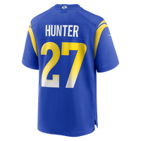 Los Angeles Rams Jarquez Hunter Royal Team Game Jersey
