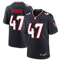 Houston Texans Louis Hansen Navy Team Game Jersey