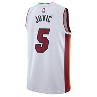 Miami Heat Association Edition Swingman Jersey - White - Nikola Jović