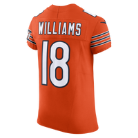 Chicago Bears Caleb Williams Orange Alternate Vapor F.U.S.E. Elite Jersey