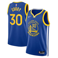 Golden State Warriors Icon Edition Swingman Jersey - Royal - Stephen Curry