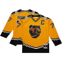 Boston Bruins Ray Bourque Gold Big & Tall 1996-97 Blue Line 2.0 Jersey