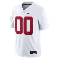 Alabama Crimson Tide Custom Game Jersey - White