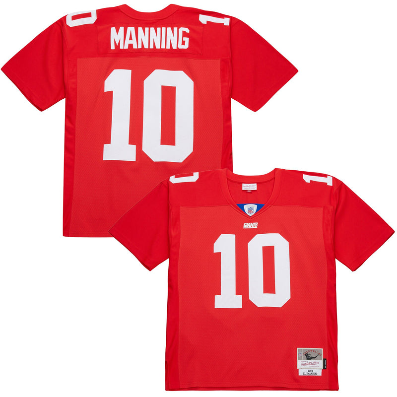 New York Giants Eli Manning Red 2004 Legacy Replica Jersey