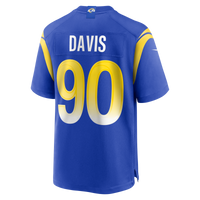 Los Angeles Rams Tyler Davis Royal Team Game Jersey
