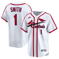 St. Louis Cardinals Ozzie Smith White Throwback Cooperstown Collection Limited Jersey
