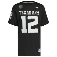 Texas A&M Aggies Alternate Premier Strategy Jersey - Black