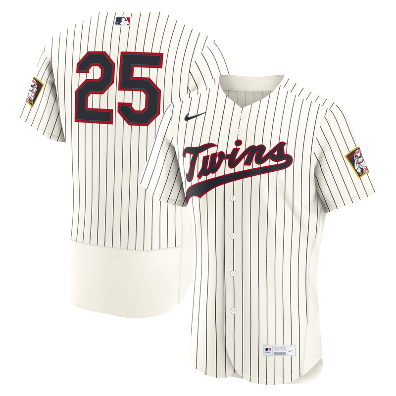 Minnesota Twins Byron Buxton Cream 2026 Field of Dreams Authentic Jersey