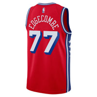 Philadelphia 76ers Statement Edition Swingman Jersey - Red - VJ Edgecombe
