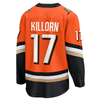 Anaheim Ducks Alex Killorn Orange Home Breakaway Jersey