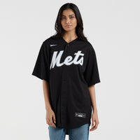 New York Mets Francisco Lindor Black Replica Player Jersey