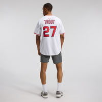 Los Angeles Angels Mike Trout White Home Limited Player Jersey