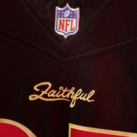 San Francisco 49ers Brock Purdy Black 2025 Rivalries Collection Stitched Limited Jersey