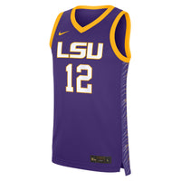 Mikaylah Williams Purple LSU Tigers Replica Basketball Jersey