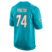 Miami Dolphins Kayden Proctor Aqua 2026 NFL Draft First Round Pick No. 12 Team Game Jersey