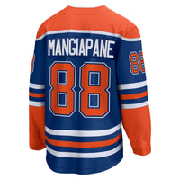Edmonton Oilers Andrew Mangiapane Royal Home Breakaway Jersey