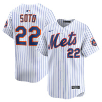 New York Mets Juan Soto White Home Limited Jersey