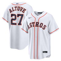 Houston Astros Jose Altuve White Home Replica Jersey