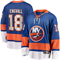 New York Islanders Pierre Engvall Blue Home Premier Breakaway Player Jersey