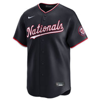 Washington Nationals James Wood Navy Alternate Limited Player Jersey