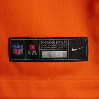 Denver Broncos Orange Team Custom Game Jersey