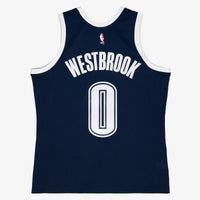 Oklahoma City Thunder Russell Westbrook 2015 Alternate Jersey - Ash Blue