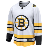 Boston Bruins White Away Breakaway Jersey