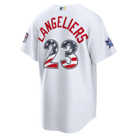2026 All-Star Edition Stars & Stripes Athletics Shea Langeliers White Stadium Jersey