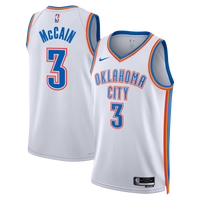 Oklahoma City Thunder Association Edition Swingman Jersey - White - Jared McCain