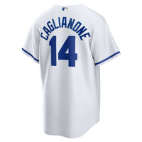 Kansas City Royals Jac Caglianone White Home Replica Jersey