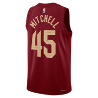 Cleveland Cavaliers Icon Edition Swingman Jersey - Maroon - Donovan Mitchell
